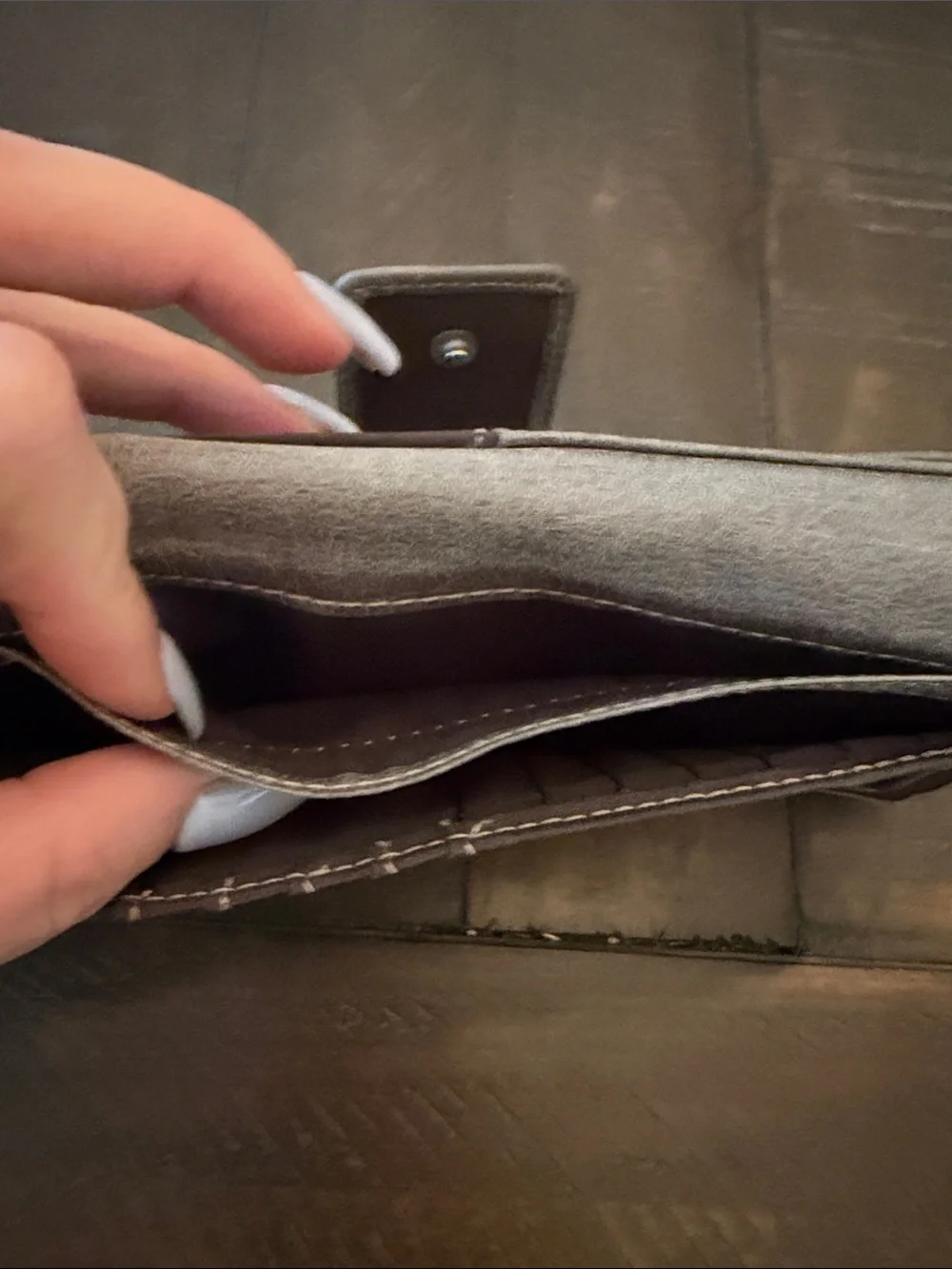 Fossil soft leather